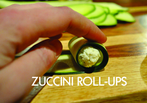 Recipe of the week:  Zucchini rolls stuffed with ricotta