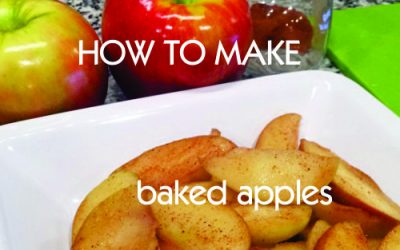 Quick Baked apples
