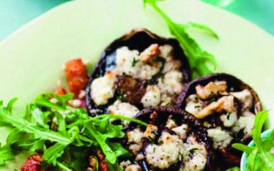 Black Mushroom with Ricotta