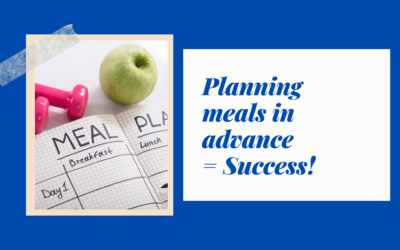 Do you plan your meals in advance?