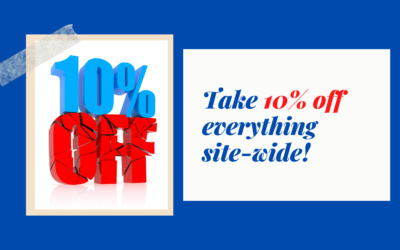 Take 10% off Everything on our site!