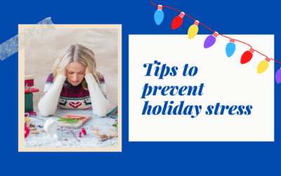 Tips to prevent holiday stress